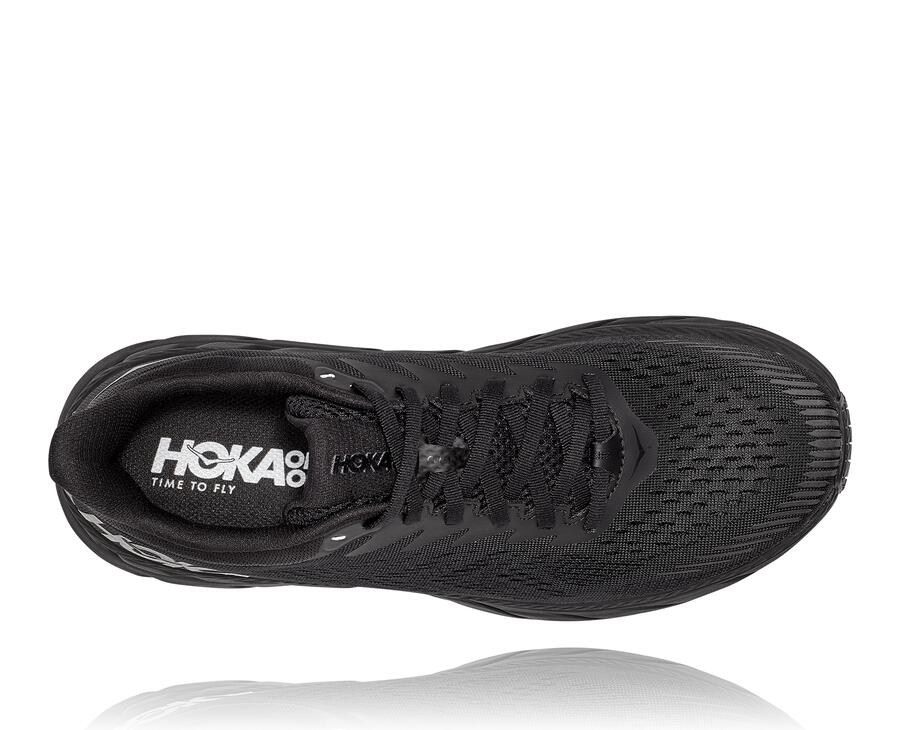 Tenis Hoka One One Masculino Pretas - Clifton 7 - 093-TGAMLD